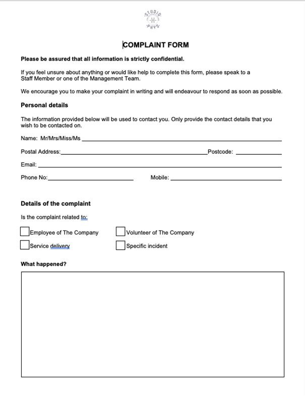 Complaint compressor